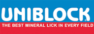 uniblock animal feed logo